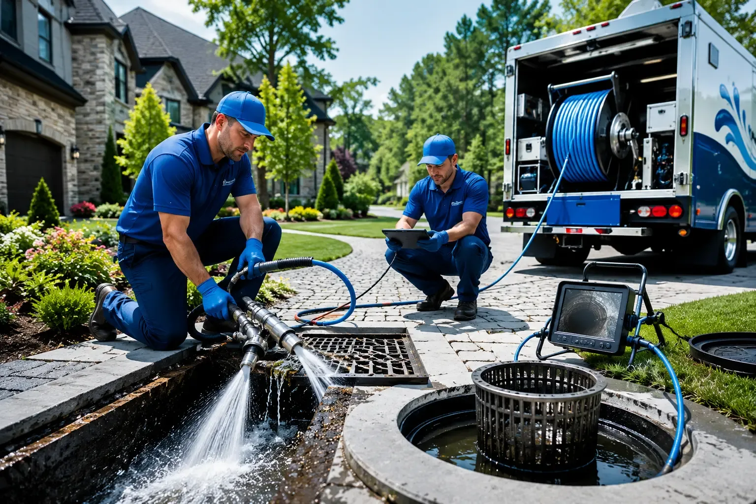 Local outdoor drain cleaning professionals in Swanton, VT